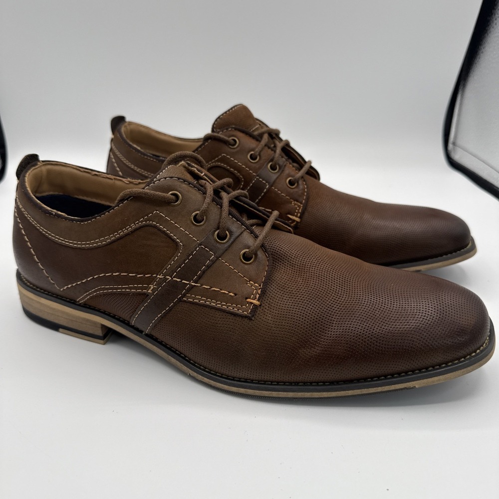 Steve Madden Jasco JASC01M1‎ Plain Toe Oxford Derby Size 10.5